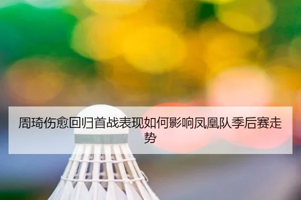 周琦伤愈回归首战表现如何影响凤凰队季后赛走势